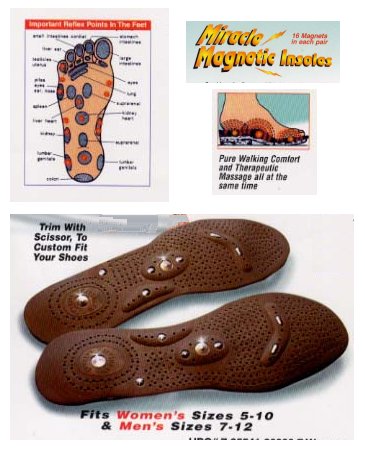 accupressure massage insoles picture