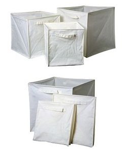 canvas storage boxes picture