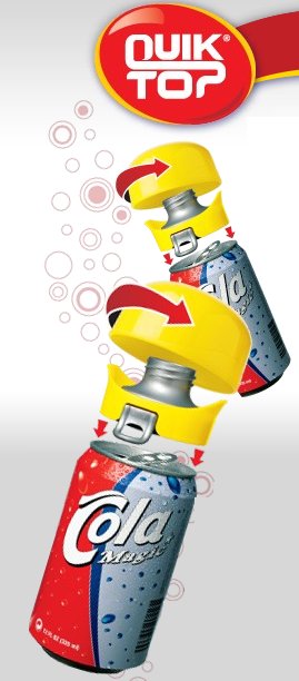 quik top can sealer drink can lid picture