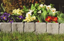 garden lawn Edging - Stone Look (10Pcs) picture