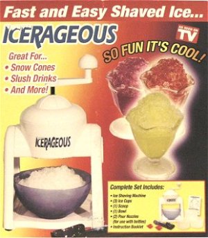 Icerageous ice shaver picture