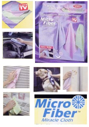 MICROFIBER MIRACLE CLOTHS-4 PC. SET picture
