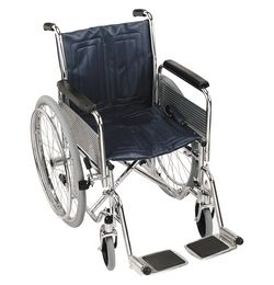 Wheelchair - Self Propelling - Chrome picture