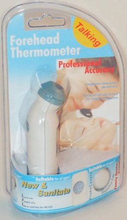 talking forehead thermometer picture