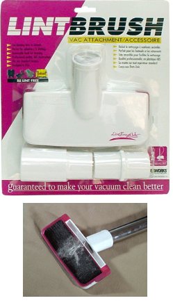 Lint Brush vacuum cleaner attachment picture