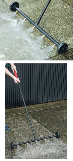water broom on wheels picture
